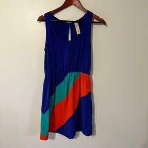 Lulu*s | Blue and Orange Mini Dress | Size L